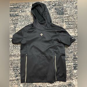 Nike New Orleans Saints Short sleeve hoodie
